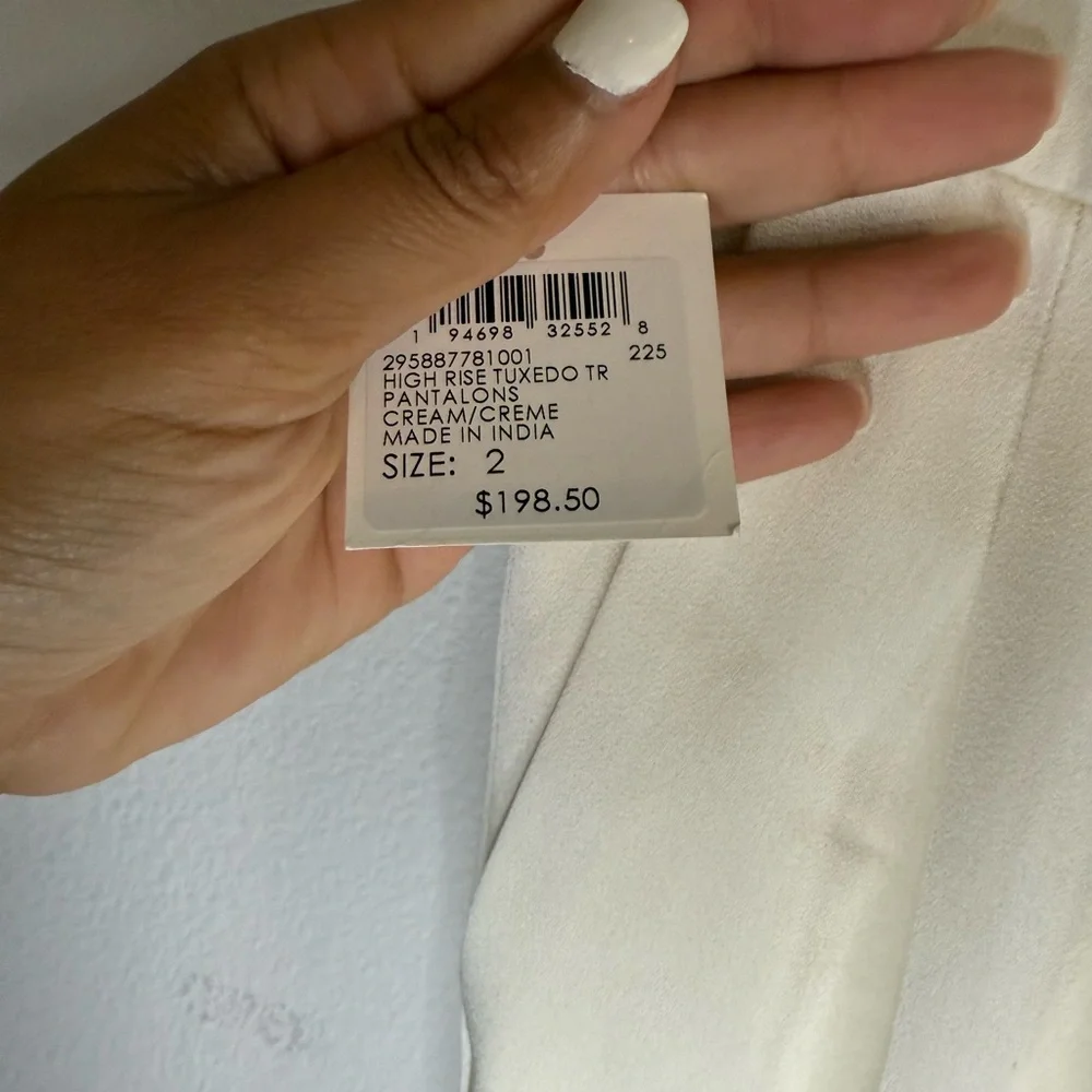 Club Monaco Satin Pants Size 2 - Picture 4 of 5